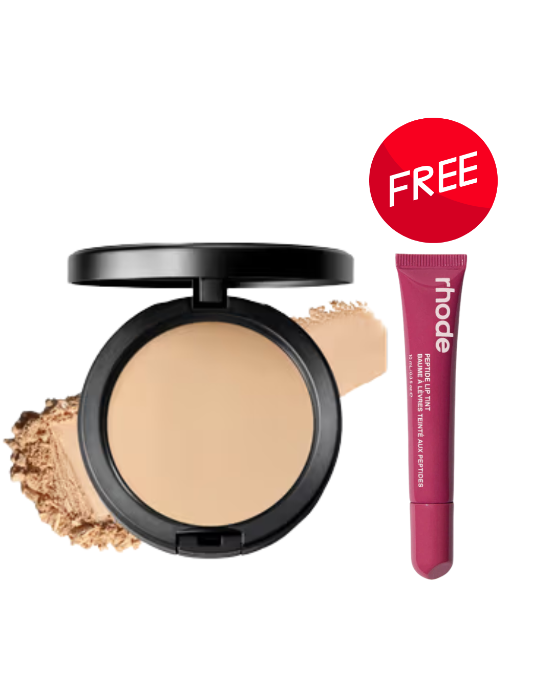 MAC Studio Fix Compact Plus Foundation with FREE Rhode Peptide Lip Tint