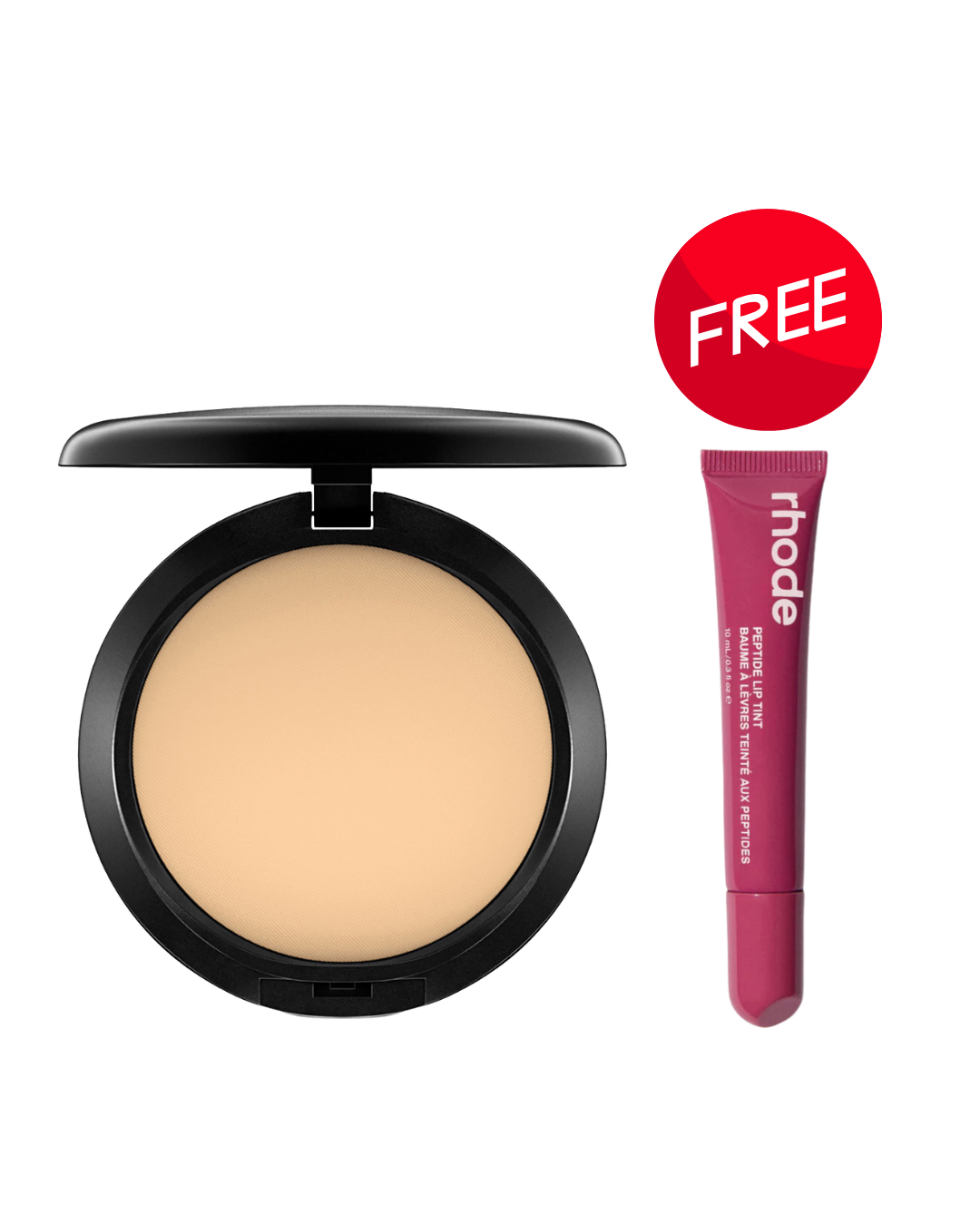 MAC Studio Fix Compact Plus Foundation with FREE Rhode Peptide Lip Tint