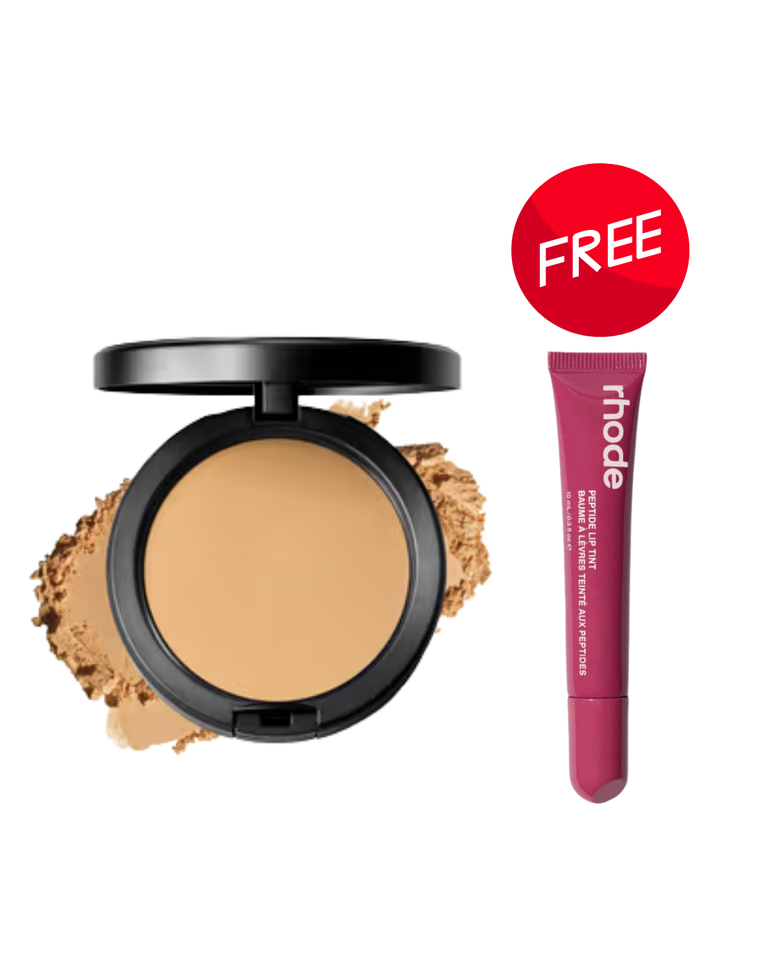 MAC Studio Fix Compact Plus Foundation with FREE Rhode Peptide Lip Tint