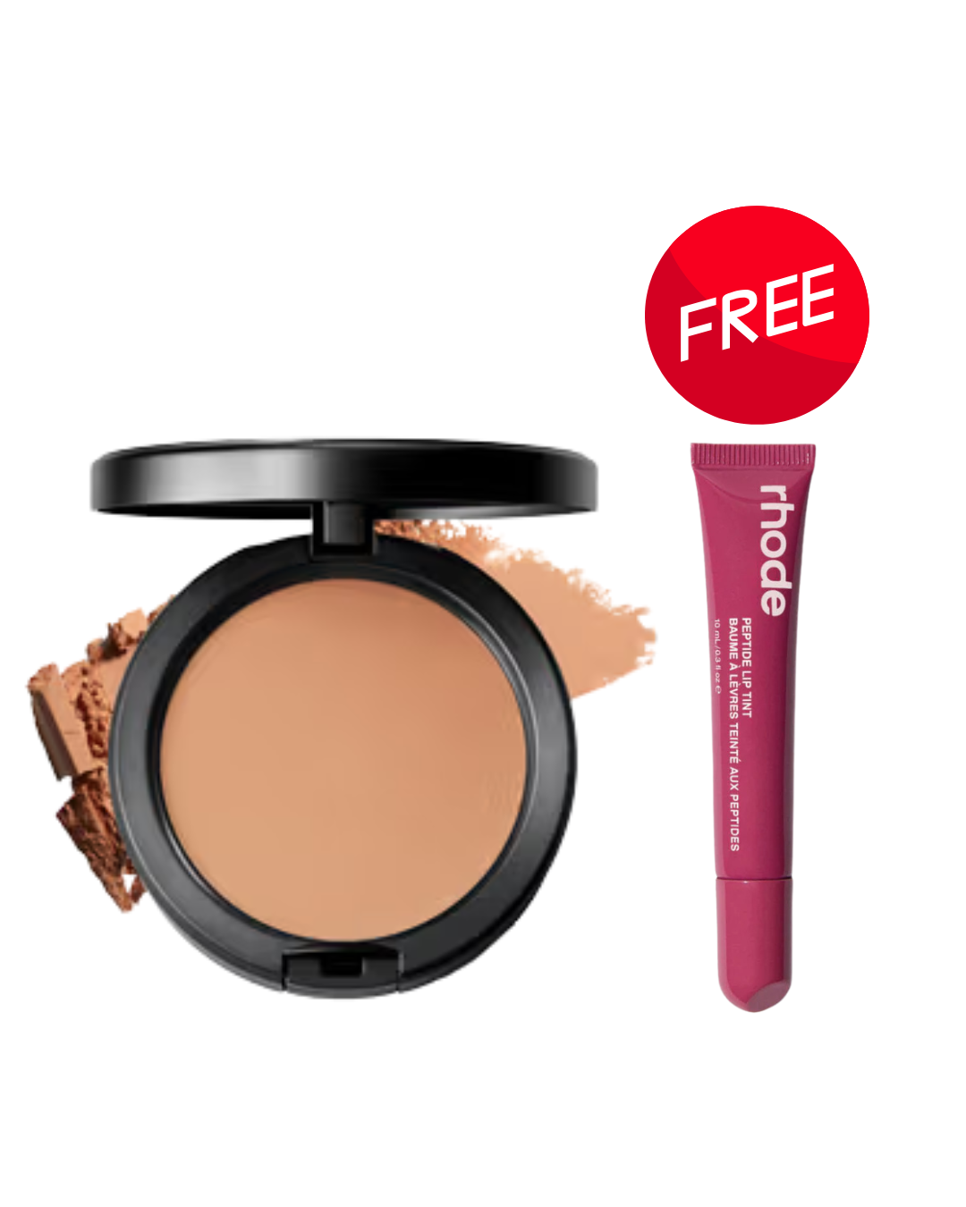 MAC Studio Fix Compact Plus Foundation with FREE Rhode Peptide Lip Tint