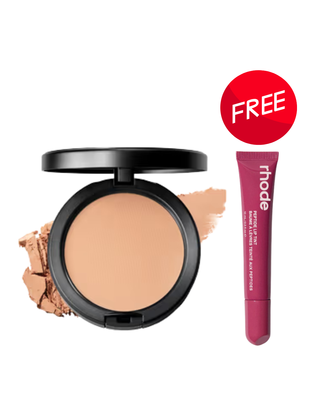 MAC Studio Fix Compact Plus Foundation with FREE Rhode Peptide Lip Tint
